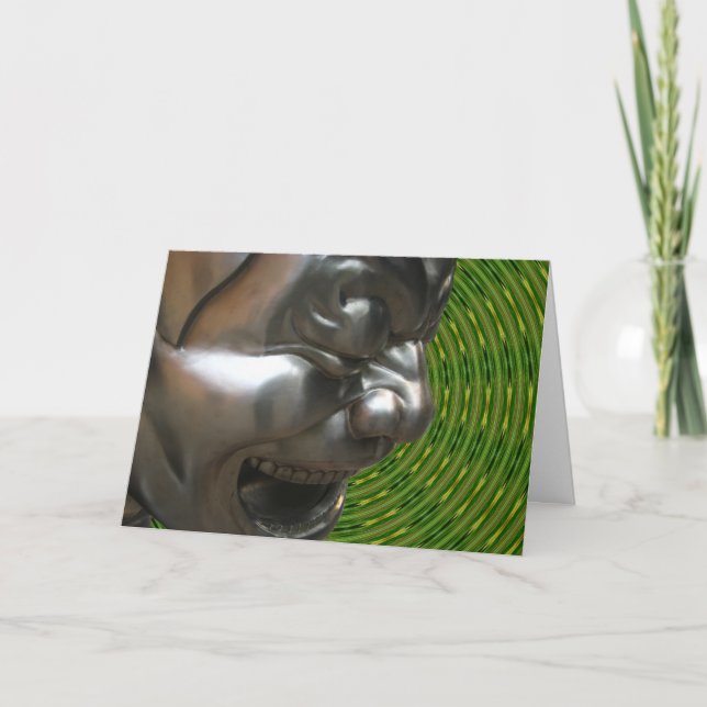 Tarjeta Radiante feliz (Anverso)