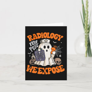 Tarjeta Radiología Que Pones Exponemos La Radiología Retro