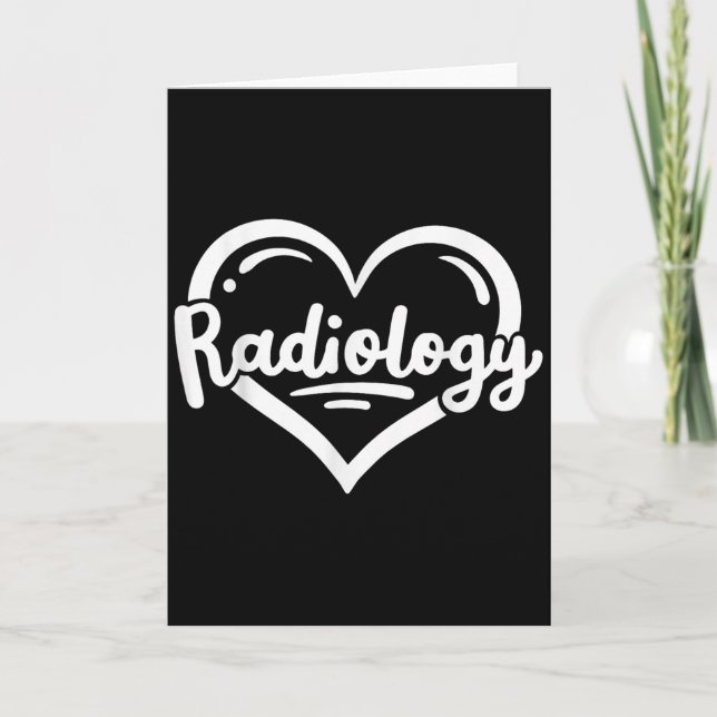 Tarjeta Radiology Tech Technician X-ray Tech X-ray Technol (Anverso)