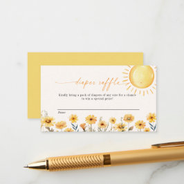 Tarjeta Raffle De Rayo Pequeño De Sol