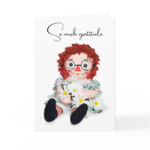 Rag Doll y Daisy Bouquet Gracias