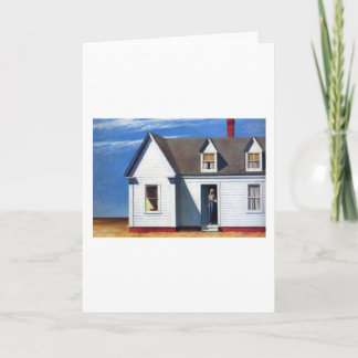 Tarjeta Railroad Sunset - Edward Hopper