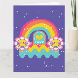 Tarjeta Rainbow Love