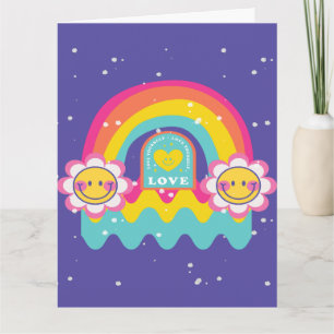 Tarjeta Rainbow Love