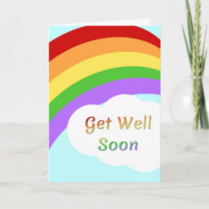 Tarjeta Rainbow para recuperarse pronto