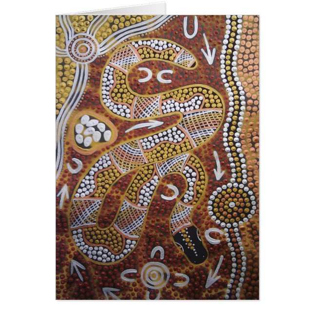 Tarjeta RAINBOW SERPENT (Frente)