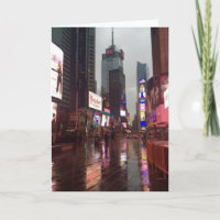 Rainy Times Square New York City NYC Fotografía