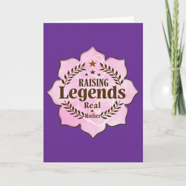 Tarjeta Raising Legends – Real Mother Power (Anverso)