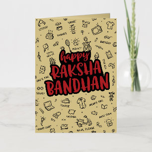 TARJETA RAKSHABANDHAN
