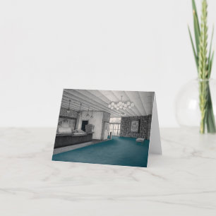 Tarjeta Raleigh, NC - Cardenal Theatre Lobby Notecard