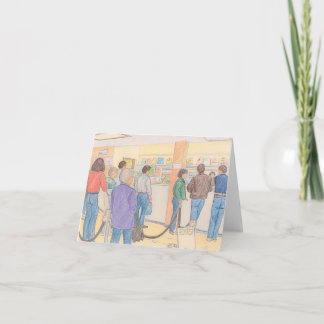 Tarjeta Raleigh NC - Contador de ajuste de regalo de Hudso