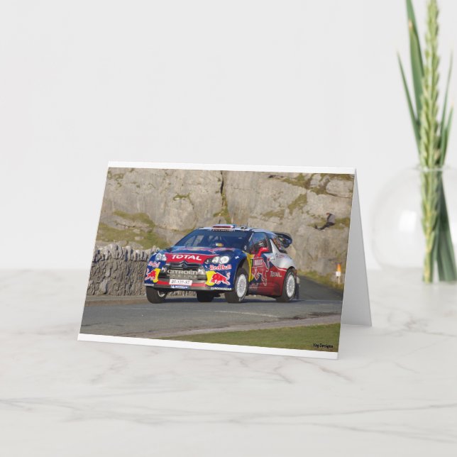 Tarjeta Rally WRC (Anverso)