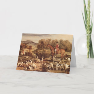 Tarjeta Ralph Lambton y sus Hounds de James Ward