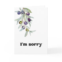 Rama de olivo siento disculpa por mensaje