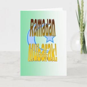 Tarjeta Ramadan