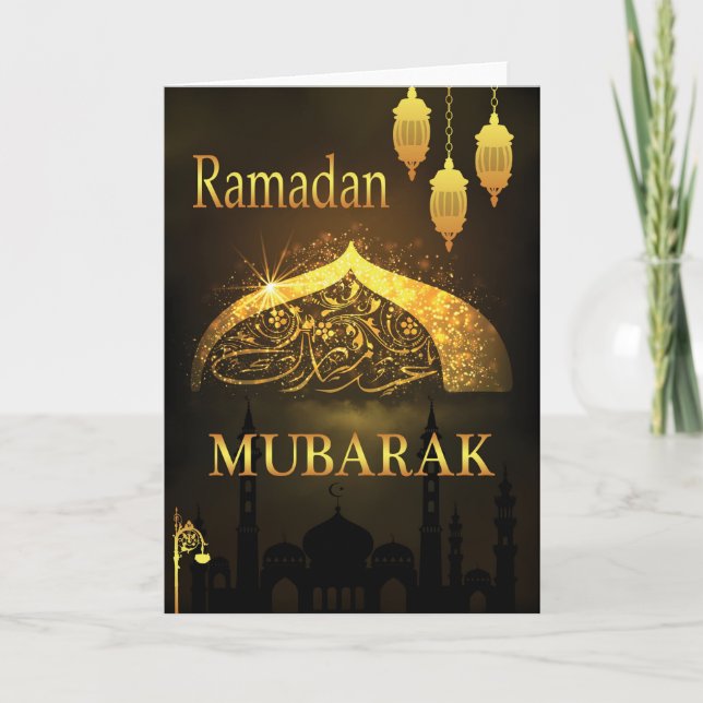 Tarjeta Ramadan Al Adha y Fiter (Anverso)