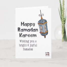 Tarjeta Ramadán - Bendiciones del Mes Santo