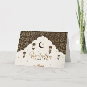 Tarjeta Ramadan Kareem