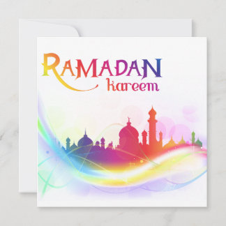 Tarjeta Ramadan Kareem