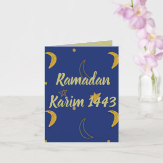 Tarjeta Ramadán Karim 1443