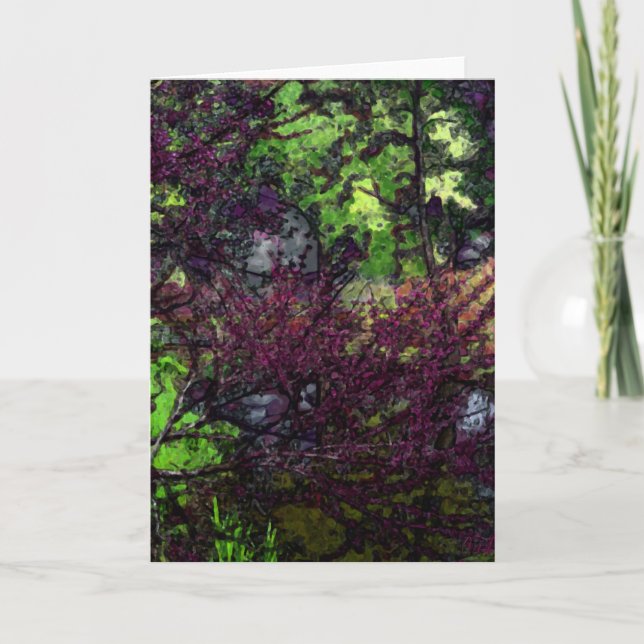 Tarjeta Ramas de flores (Anverso)