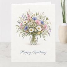 Ramo de flores silvestres cumpleaños