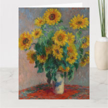 Ramo de Girasoles por Claude Monet