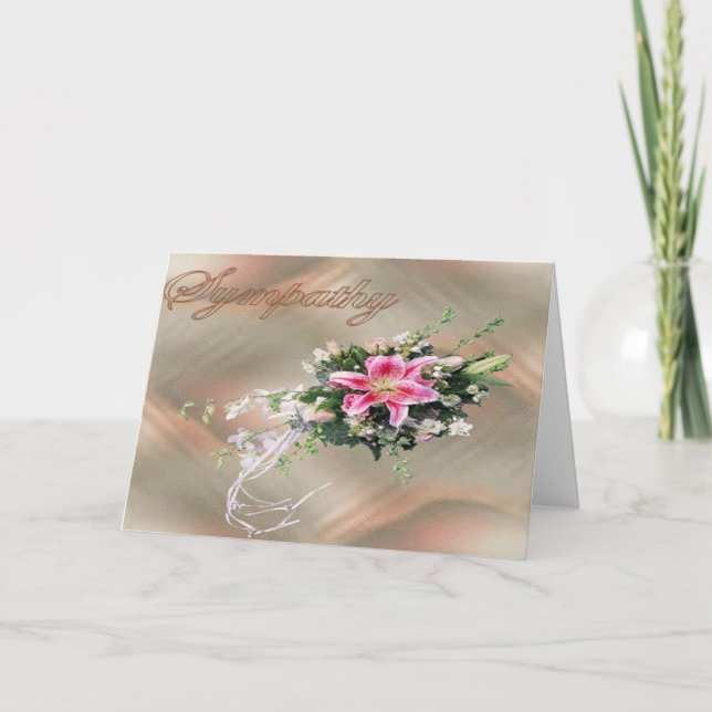 Tarjeta Ramo de la condolencia (Anverso)