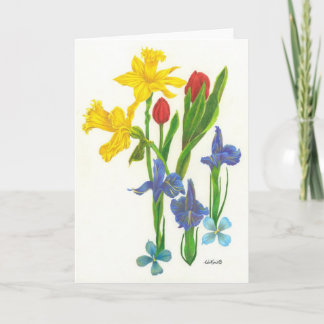 Tarjeta Ramo de la primavera