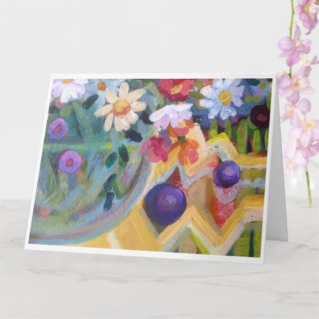 Tarjeta Ramo de margaritas (Orquídea)