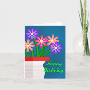 Tarjeta Ramo del cumpleaños