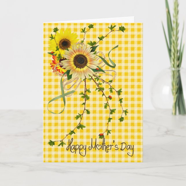 Tarjeta Ramo del girasol (Anverso)