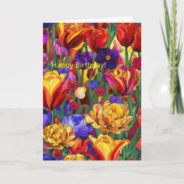 Tarjeta Ramo floral