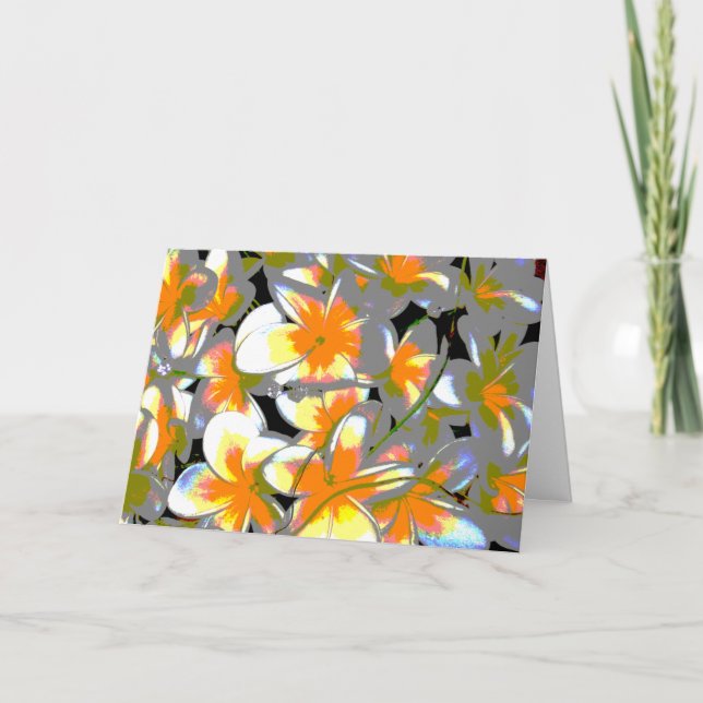 Tarjeta ramo vívido (Anverso)