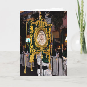 Tarjeta Ramos santo Domingo de Maria de la madre