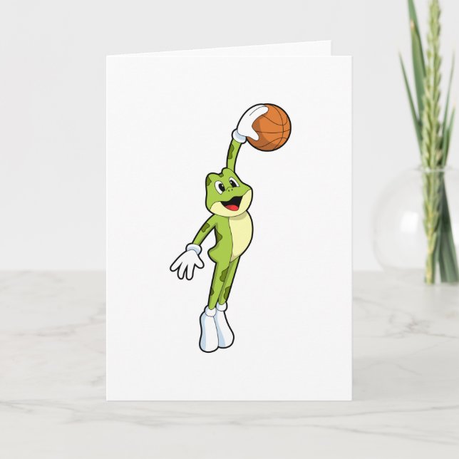 Tarjeta Rana como jugador de baloncesto con baloncesto.PNG (Anverso)