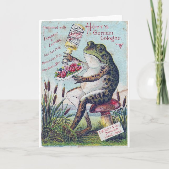 Tarjeta Rana de Colonia alemana de Hoyt (Anverso)