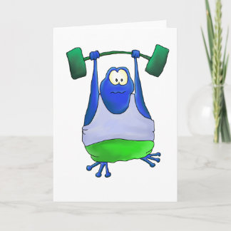 Tarjeta Rana de elevación de pesas