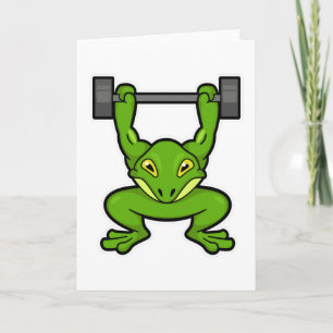Tarjeta Rana en Bodybuilding con Barbell