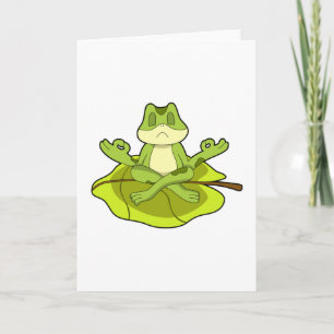 Tarjeta Rana en Meditar
