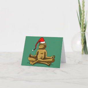 Tarjeta Rana Relaxter en Navidad