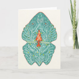 Tarjeta Rana repone armonía notecard