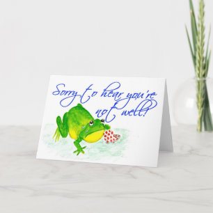 Tarjeta Rana verde: mejor carta