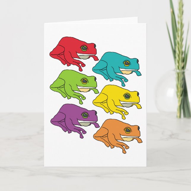 Tarjeta Ranas (Anverso)