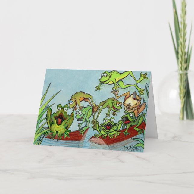 Tarjeta Ranas (Anverso)