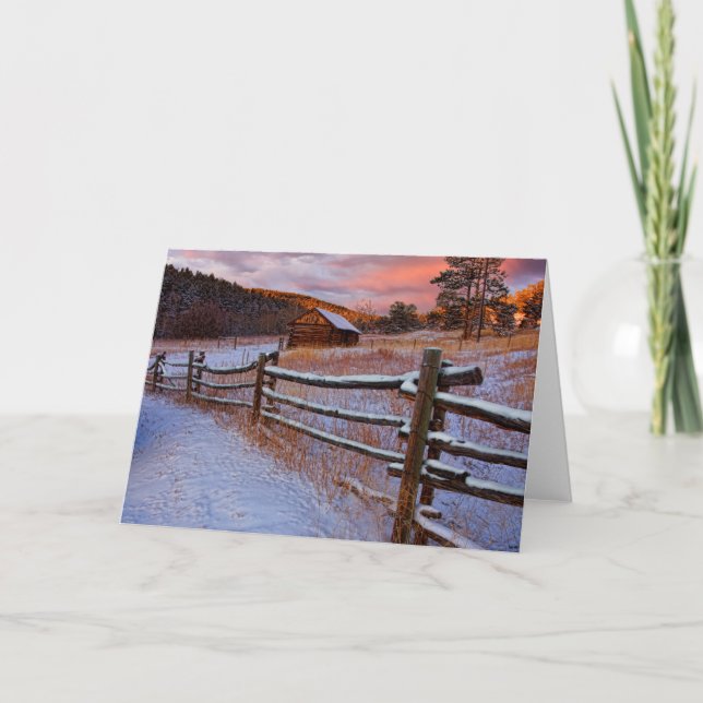 Tarjeta Rancho de la nieve (Anverso)