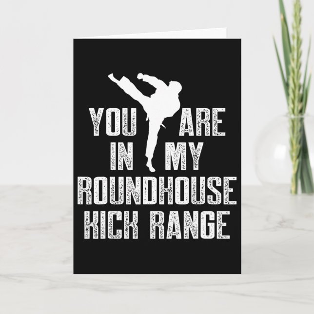 Tarjeta Rango de Kickboxing Entrenamiento de Kick Boxing  (Anverso)