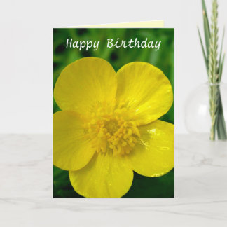 Tarjeta Ranúnculo - cumpleaños - modificado para