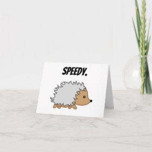 Tarjeta Rápido Personalizado de animales de peluche y dive
