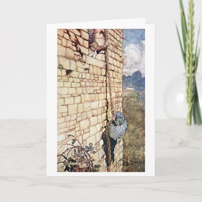 Tarjeta Rapunzel (Anverso)